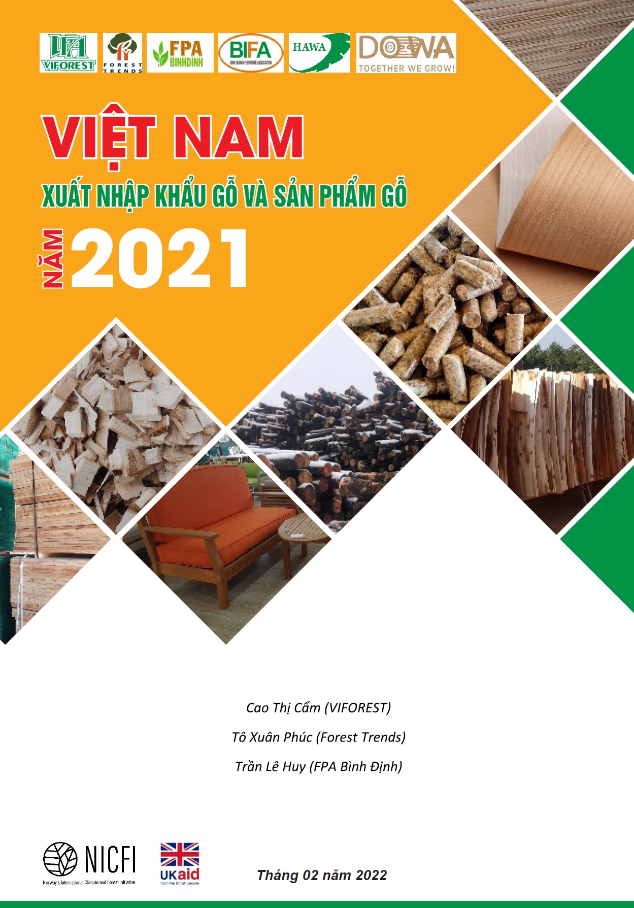 Báo cáo Việt Nam xuất nhập khẩu gỗ và sản phẩm năm 2021